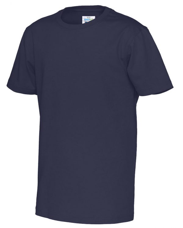 T-shirt met ronde hals- navy - kinderen