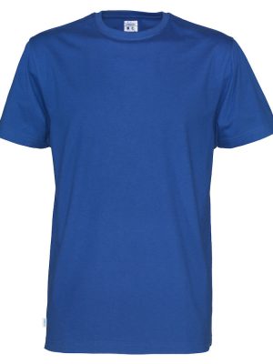 T-shirt met ronde hals - koningsblauw - heren
