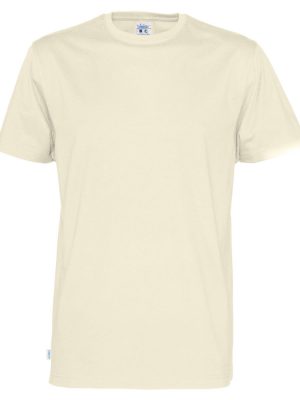 T-shirt met ronde hals- gebroken wit - heren