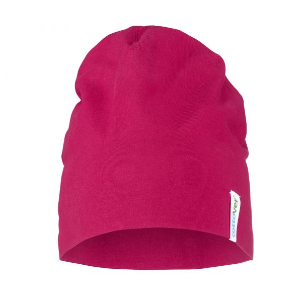 Beanie - donker roze