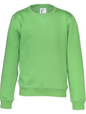 Sweater met ronde hals - groen - kinderen