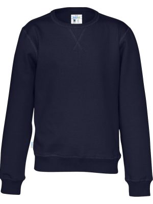 Sweater met ronde hals - navy - kinderen