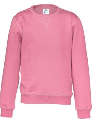 Sweater met ronde hals - roze - kinderen