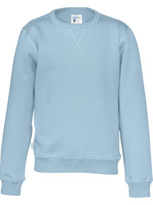 Sweater met ronde hals - licht blauw - kinderen