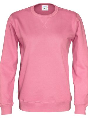 Sweater met ronde hals - roze