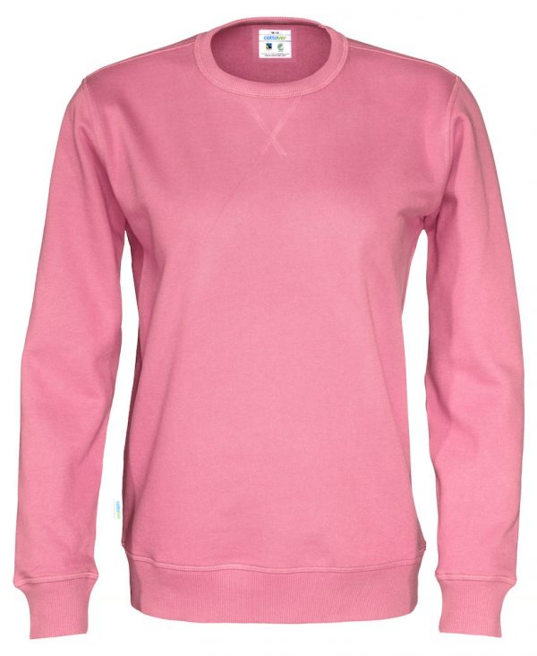 Sweater met ronde hals - roze