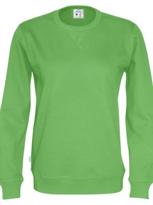 Sweater met ronde hals - groen