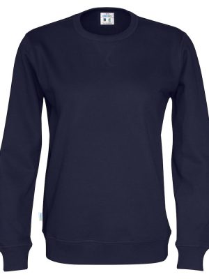 Sweater met ronde hals - navy