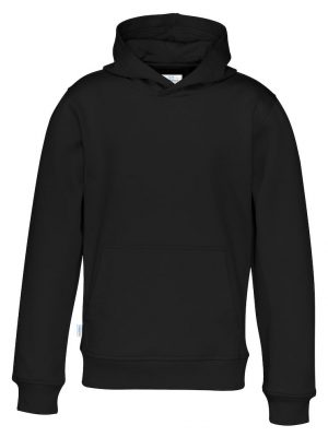 Hoodie zonder rits - zwart - kinderen