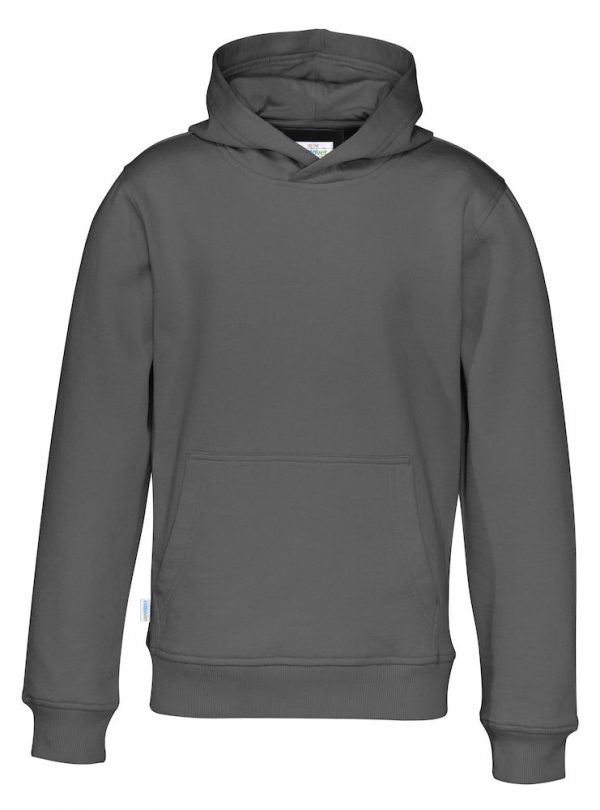 Hoodie zonder rits - grijs - kinderen