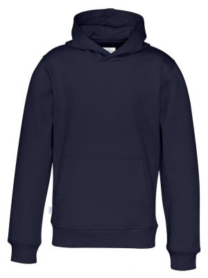 Hoodie zonder rits - navy - kinderen