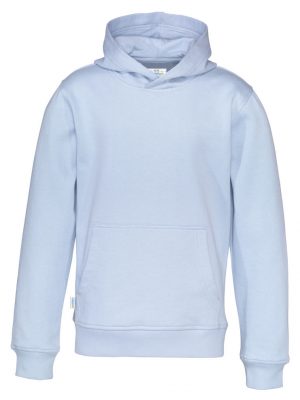 Hoodie zonder rits - licht blauw - kinderen