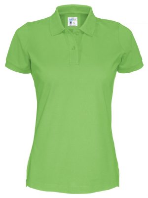 Polo met korte mouwen - groen - dames