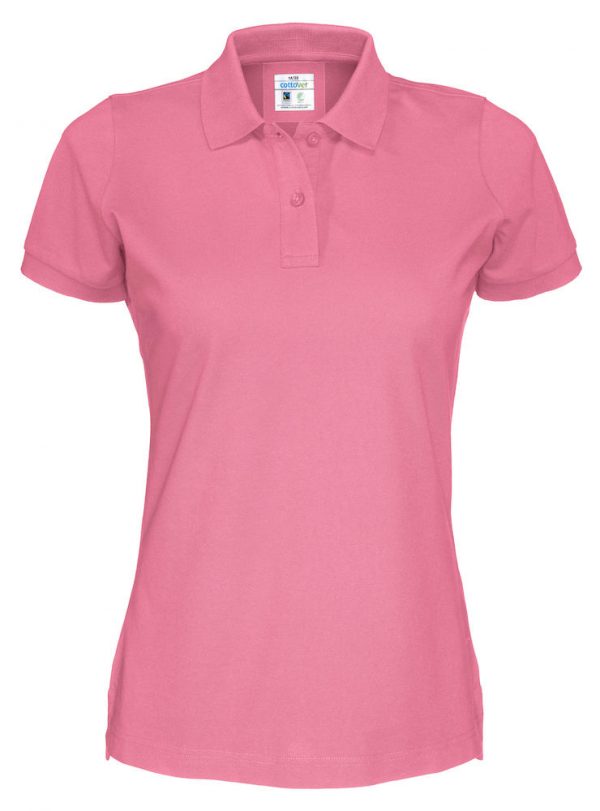 Polo met korte mouwen - roze - dames