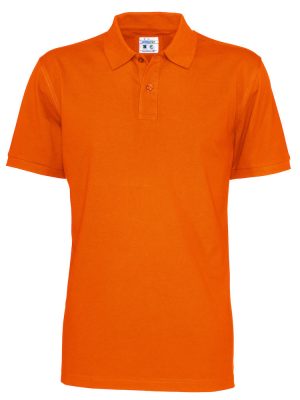 Polo met korte mouwen - oranje - heren