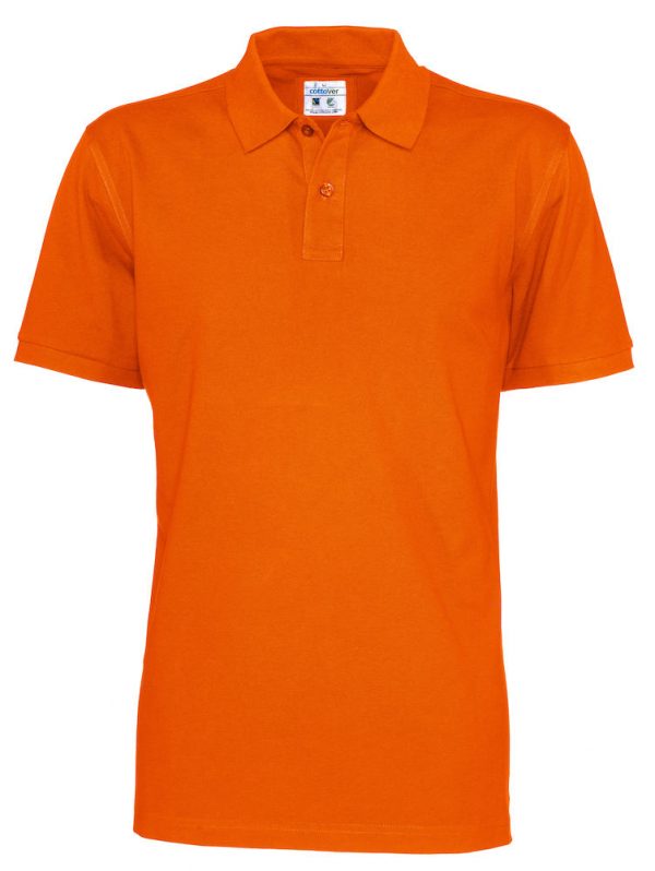 Polo met korte mouwen - oranje - heren