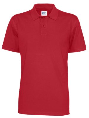 Polo met korte mouwen - rood - heren