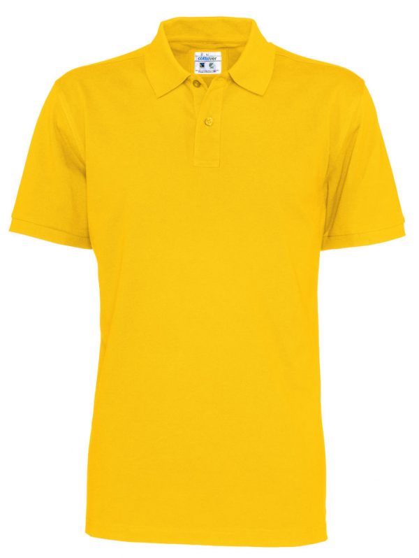 Polo met korte mouwen - geel - heren
