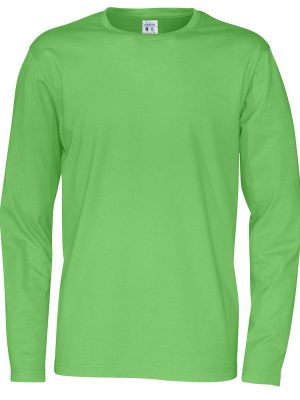 T-shirt met lange mouwen - groen - heren