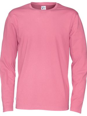 T-shirt met lange mouwen - roze - heren